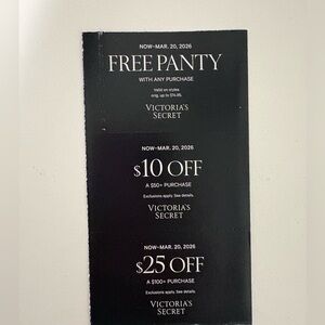 Victoria Secret coupons
